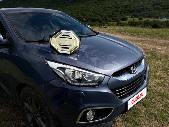 2015 Hyundai ix35 I Рестайлинг, синий, 1690000 рублей - вид 19