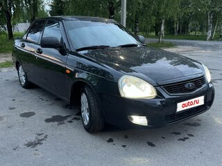 2011 Lada (ВАЗ) Priora I, чёрный, 550000 рублей, вид 2