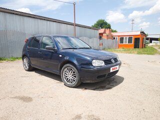 2003 Volkswagen Golf IV, синий, 350000 рублей, вид 1