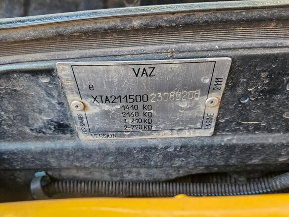 2001 Lada (ВАЗ) 2115, серый - вид 14