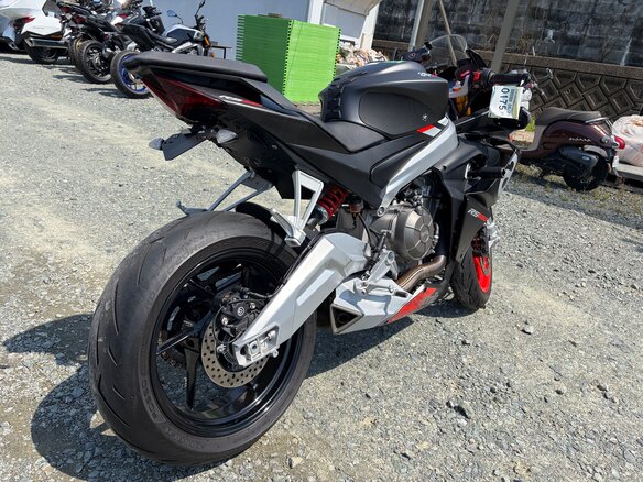 2021 Aprilia RS 660, чёрный, 985000 рублей - вид 18