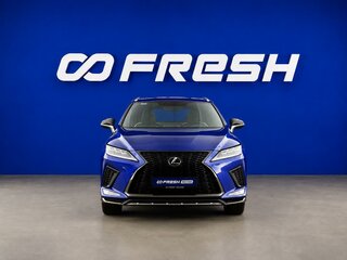 2019 Lexus RX 350 IV Рестайлинг, синий, 4074434 рублей, вид 3