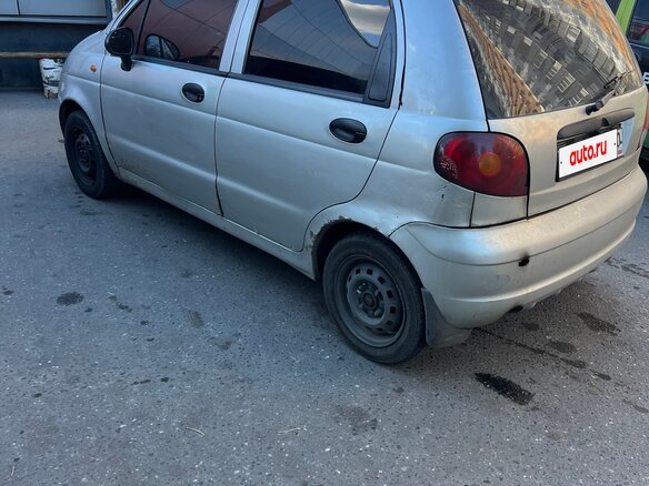 2007 Daewoo Matiz I Рестайлинг, серый, 115000 рублей - вид 9