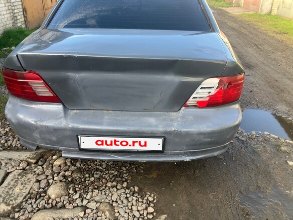 2001 Mitsubishi Galant VIII Рестайлинг, серый, 150000 рублей - вид 5