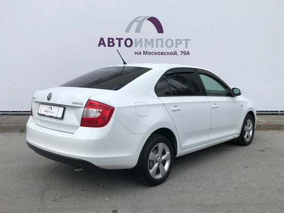 2015 Skoda Rapid I, белый, 750000 рублей - вид 1