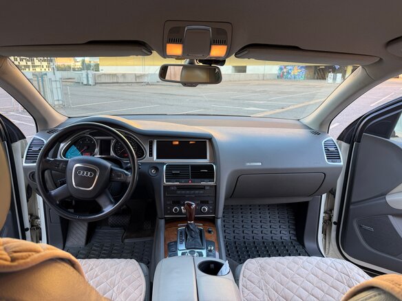 2009 Audi Q7 I (4L) Рестайлинг, белый, 1620000 рублей - вид 8