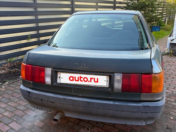 1989 Audi 80 IV (B3), серый, 85000 рублей - вид 3