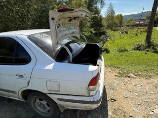 1998 Nissan Sunny B15, белый, 160000 рублей, вид 3