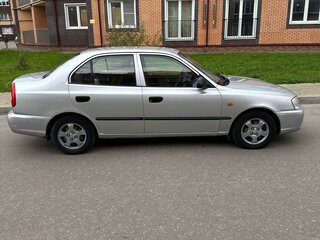 2005 Hyundai Accent ТагАЗ II, серебристый, 380000 рублей, вид 3