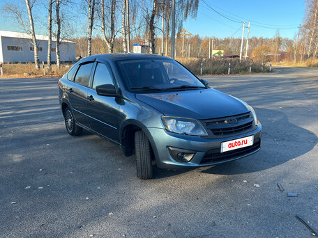 2014 Lada (ВАЗ) Granta I, серый, 370000 рублей, вид 3