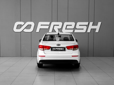 2017 Kia Rio III Рестайлинг, белый, 968000 рублей, вид 4
