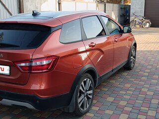 2021 Lada (ВАЗ) Vesta SW Cross I, оранжевый, 1196000 рублей, вид 4