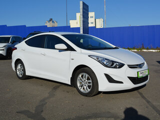 2015 Hyundai Elantra V (MD) Рестайлинг, белый, 999000 рублей, вид 3