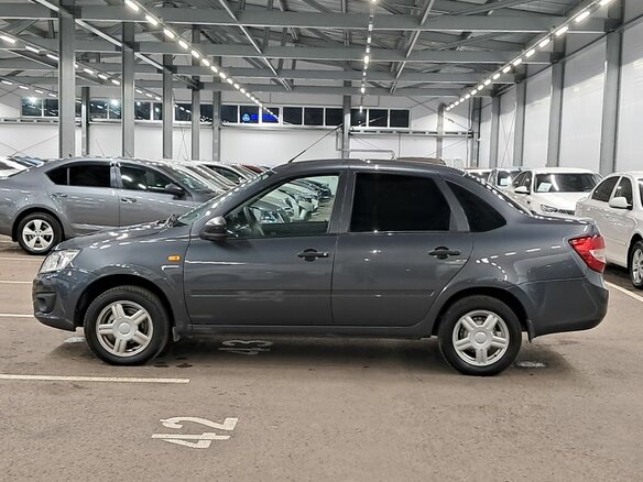 2015 Lada (ВАЗ) Granta I, серый, 390000 рублей - вид 7
