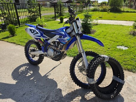 2020 Yamaha WR450F, синий, 750000 рублей, вид 1