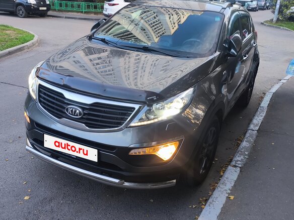 2012 Kia Sportage III, серый