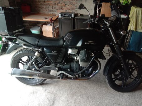 2013 Moto Guzzi V 7, чёрный, 510000 рублей, вид 1