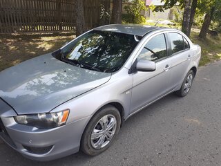 2009 Mitsubishi Lancer X, серебристый, 510000 рублей, вид 2