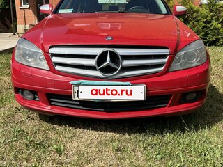 2008 Mercedes-Benz C-Класс 180 Kompressor III (W204), красный, 1200000 рублей, вид 1