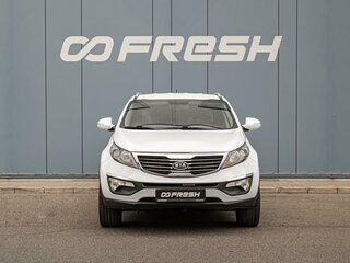2011 Kia Sportage III, белый, 1040000 рублей, вид 3