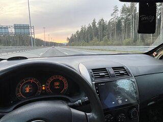 2007 Toyota Corolla X (E140, E150), чёрный, 490000 рублей, вид 3