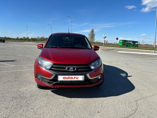 2022 Lada (ВАЗ) Granta I Рестайлинг, красный, 870000 рублей, вид 2