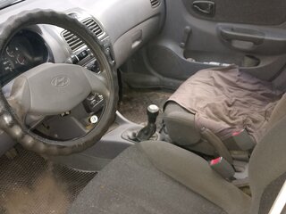 2008 Hyundai Accent ТагАЗ II, бежевый, 160000 рублей, вид 5