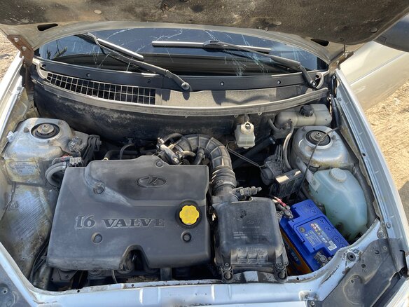 2008 Lada (ВАЗ) Priora I, серебристый, 135000 рублей - вид 10