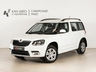 2015 Skoda Yeti I Рестайлинг, белый, 1374154 рублей, вид 1