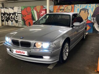 2001 BMW 7 серии 730d III (E38) Рестайлинг, серебристый, 1000000 рублей, вид 2