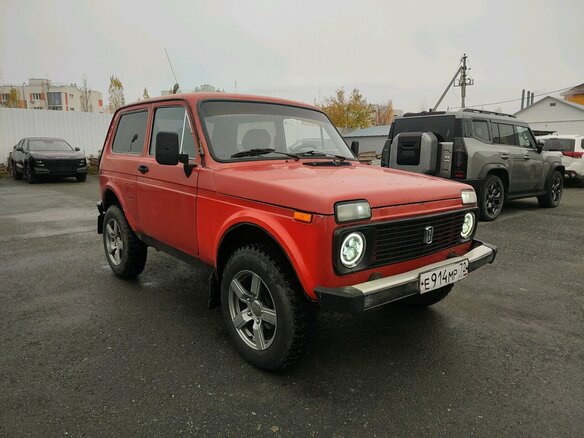 1995 Lada (ВАЗ) 2121 (4x4) I Рестайлинг, красный, 199000 рублей - вид 1