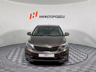 2016 Kia Rio III Рестайлинг, коричневый, 766000 рублей, вид 2