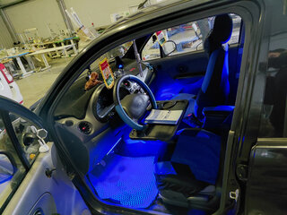 2010 Daewoo Matiz I Рестайлинг, чёрный, 190000 рублей, вид 5