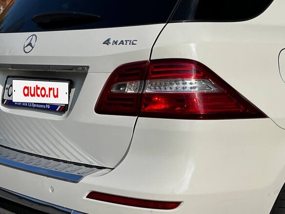 2012 Mercedes-Benz M-Класс 350 III (W166), белый, 2600000 рублей - вид 9