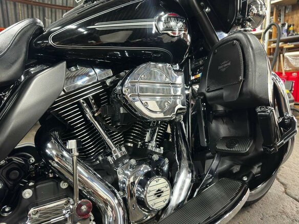2012 Harley-Davidson Electra Glide, чёрный, 1120000 рублей - вид 20