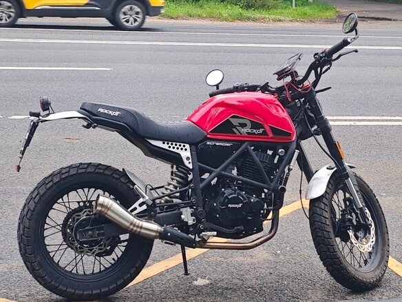 2025 Fuego Scrambler 250, красный, 175000 рублей