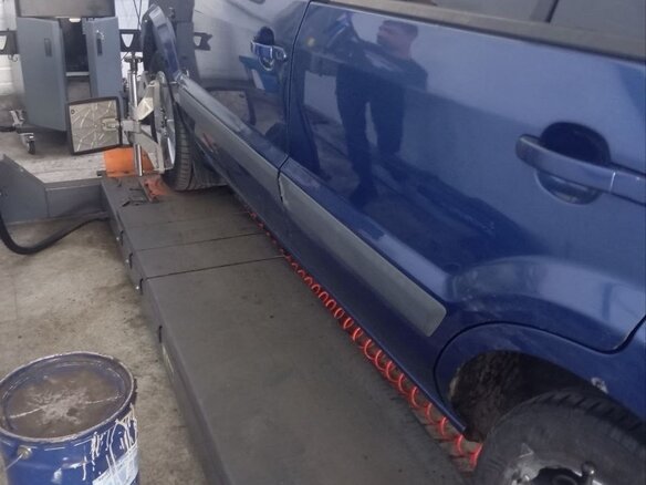 2006 Ford Fusion I Рестайлинг, синий, 400000 рублей - вид 21