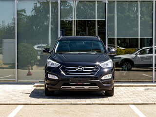 2013 Hyundai Santa Fe III, чёрный, 1565000 рублей, вид 2