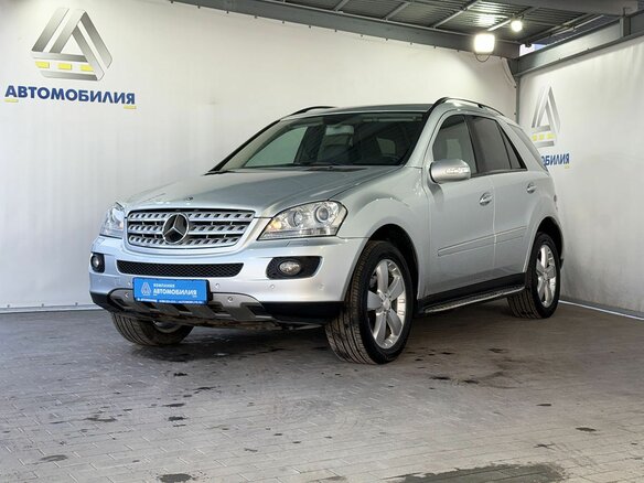 2007 Mercedes-Benz M-Класс 350 II (W164), серебристый, 1299000 рублей