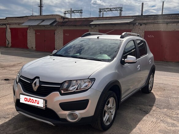 2016 Renault Sandero Stepway II, серебристый, 950000 рублей