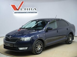 2014 Skoda Rapid I, синий, 850000 рублей, вид 1
