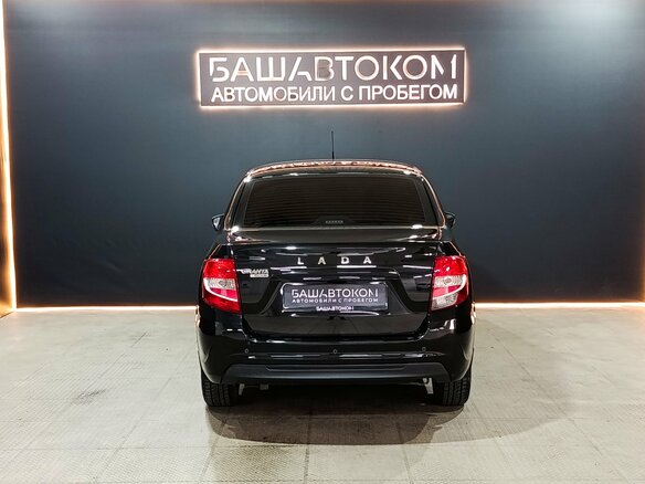 2023 Lada (ВАЗ) Granta I Рестайлинг, чёрный - вид 4