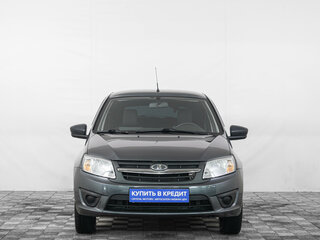 2018 Lada (ВАЗ) Granta I Рестайлинг, серый, 559000 рублей, вид 2