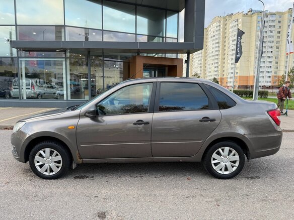 2018 Lada (ВАЗ) Granta I Рестайлинг, коричневый, 409000 рублей - вид 5