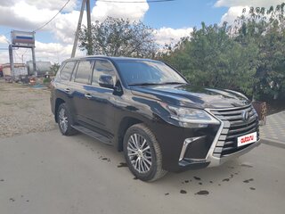 2016 Lexus LX 570 III Рестайлинг 2, чёрный, 6300000 рублей, вид 2