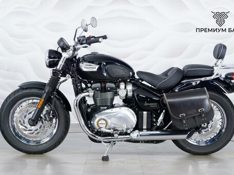 2024 Triumph Bonneville Speedmaster, чёрный, 1377000 рублей, вид 2