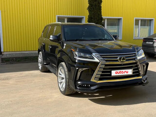 2017 Lexus LX 570 III Рестайлинг 2, чёрный, 13500000 рублей, вид 2