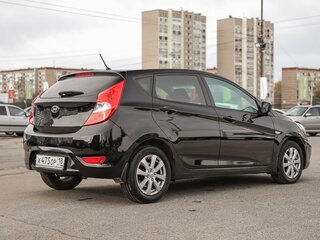 2014 Hyundai Solaris I Рестайлинг, чёрный, 799000 рублей, вид 5