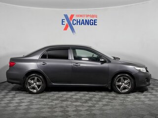 2010 Toyota Corolla X (E140, E150) Рестайлинг, серый, 677000 рублей, вид 4