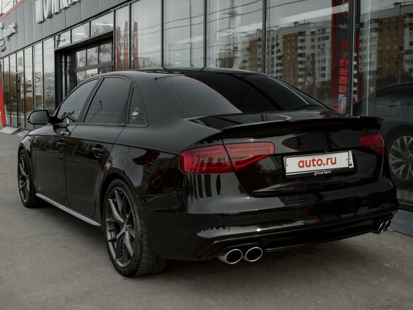 2014 Audi A4 IV (B8) Рестайлинг, чёрный - вид 6